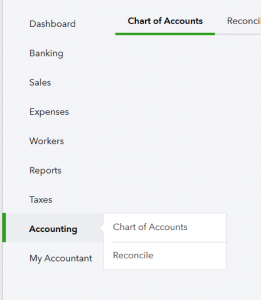 Quickbooks Chart Of Accounts For Lawyer